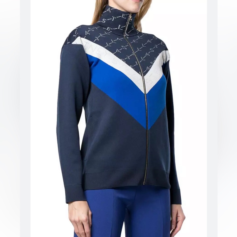 Stella mccartey monogram track jacket